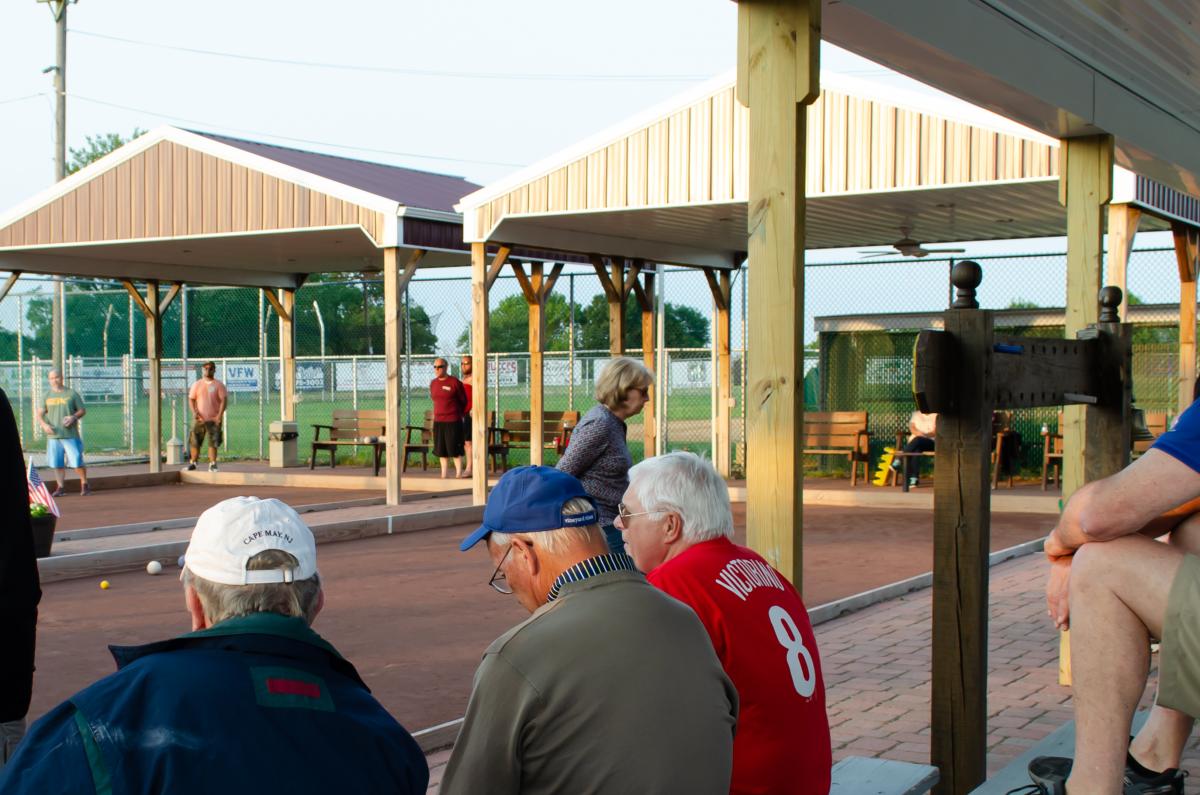 memorial park bocce courts