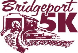 logo for the bridgeport 5k